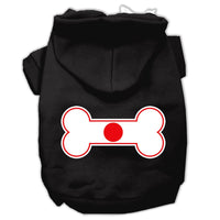 Pet Hoodie "Bone Flag Japan"