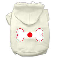 Pet Hoodie "Bone Flag Japan"
