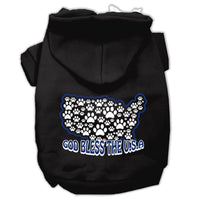 Pet Hoodie "God Bless The USA"