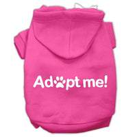 Pet Hoodie Screen Print "Adopt Me"