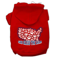 Pet Hoodie "God Bless The USA"