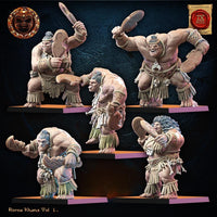 3D Printed Roroa Khans Regiment x10 by Lost Kingdom Miniatures