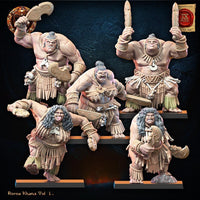 3D Printed Roroa Khans Regiment x10 by Lost Kingdom Miniatures