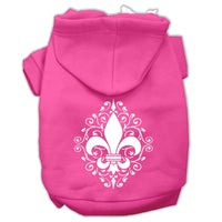 Pet Hoodie "Henna Fleur De Lis"