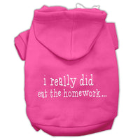 Pet Hoodie "I Really Did Eat The Homework"