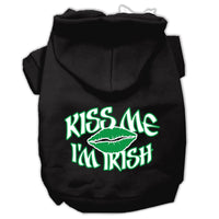 Pet Hoodie "Kiss Me I'm Irish"