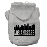Pet Hoodie "Los Angeles Skyline"