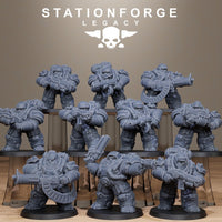 3D Printed Ironvale Heavies by StationForge Miniatures