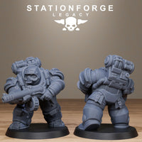 3D Printed Ironvale Heavies by StationForge Miniatures