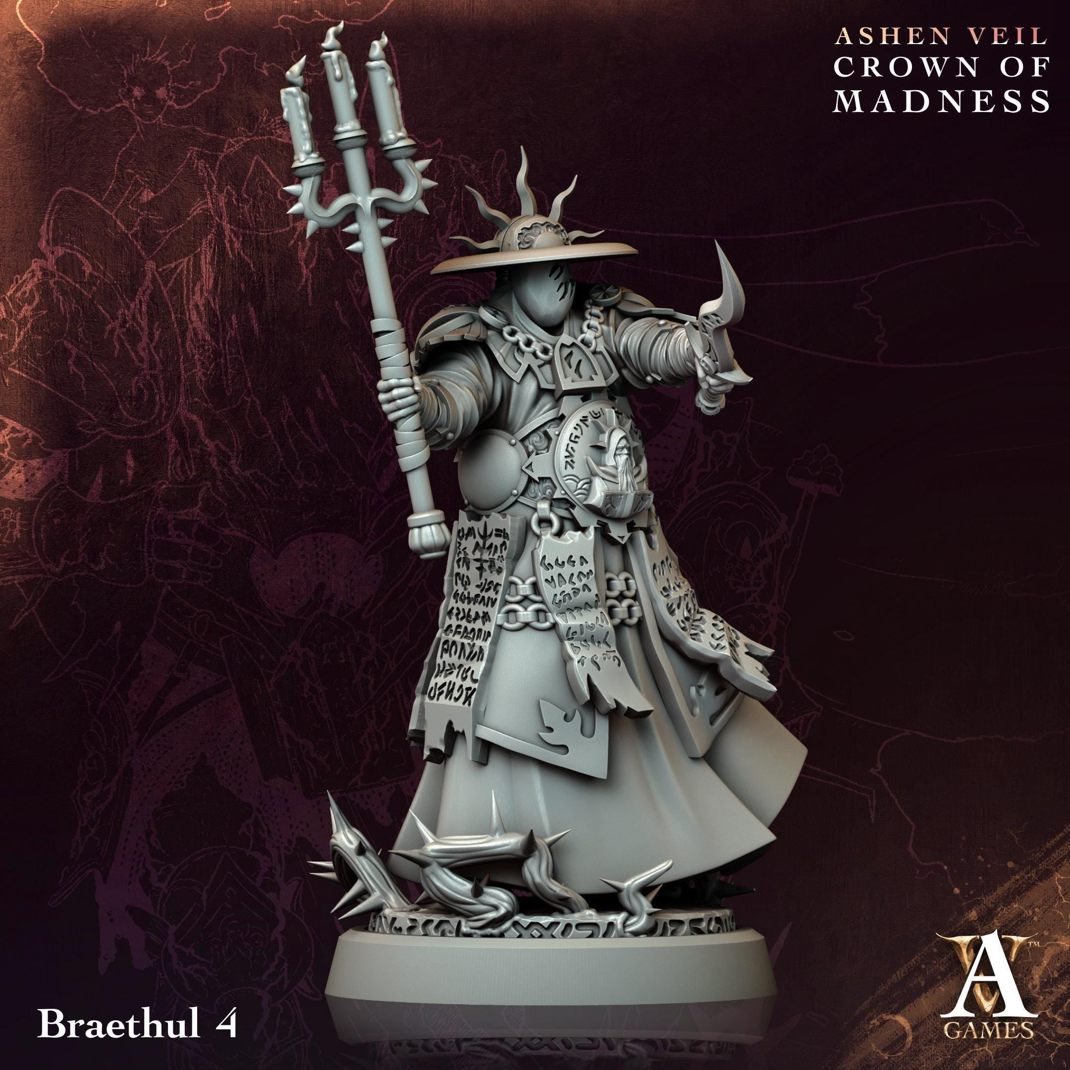 3D Printed Braethuls by Archvillain Games