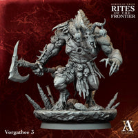 3D Printed Vorgathees by Archvillain Games