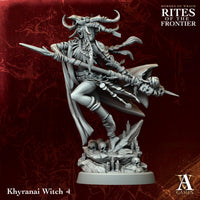 3D Printed Khyranai Witches by Archvillain Games
