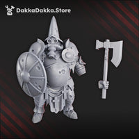 3D Printed Trench Heavy by DakkaDakka Mininatures