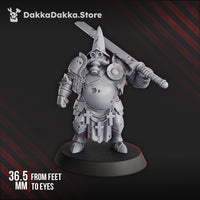 3D Printed Trench Inquisitorial by DakkaDakka Mininatures