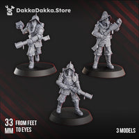 3D Printed Trench Bombers by DakkaDakka Mininatures
