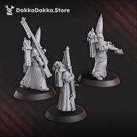 3D Printed Trench Novitiates  x3 by DakkaDakka Mininatures