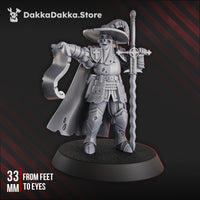 3D Printed Trench Inquisitor by DakkaDakka Mininatures