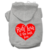 Pet Hoodie "Ruff Love"