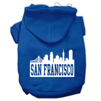 Pet Hoodie "San Francisco Skyline"
