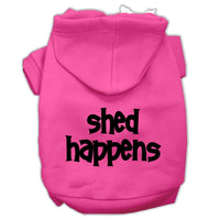 Pet Hoodie "Shed Happens"