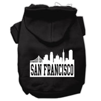 Pet Hoodie "San Francisco Skyline"