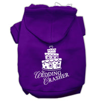 Pet Hoodie Screen Printed, "Wedding Crasher"