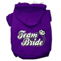 Pet Hoodie "Team Bride"