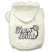 Pet Hoodie "Team Bride"