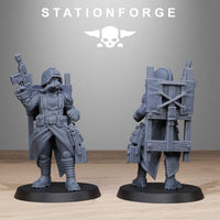 3D Printed GrimGuard Sisters by StationForge Miniatures