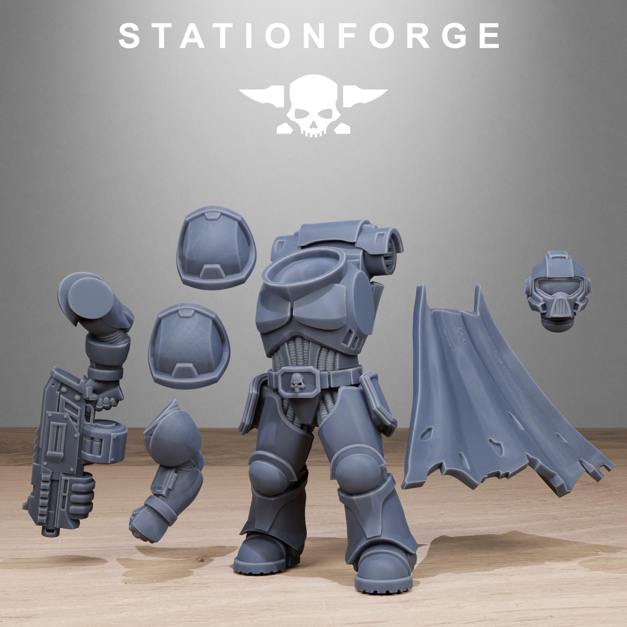 3D Printed Socratis Brutes x10 by StationForge Miniatures