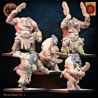 3D Printed Roroa Khans Regiment x10 by Lost Kingdom Miniatures
