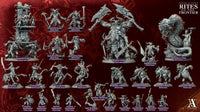 3D Printed Vorgathees by Archvillain Games