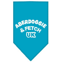 Pet and Dog Bandana Screen Printed,  "Aberdoggie & Fetch UK"