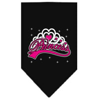 Pet and Dog Bandana Screen Printed, "I'm A Princess"