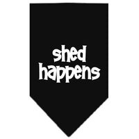 Pet and Dog Bandana Screen Printed, "Shed Happens"