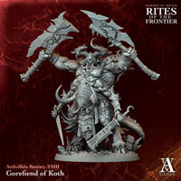 3D Printed Gorefiend of Koth by Archvillain Games