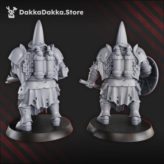 3D Printed Trench Heavy by DakkaDakka Mininatures