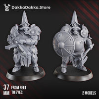 3D Printed Trench Heavies by DakkaDakka Mininatures