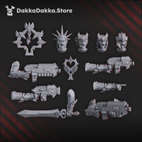 3D Printed Trench Liquidation Team x12 by DakkaDakka Mininatures