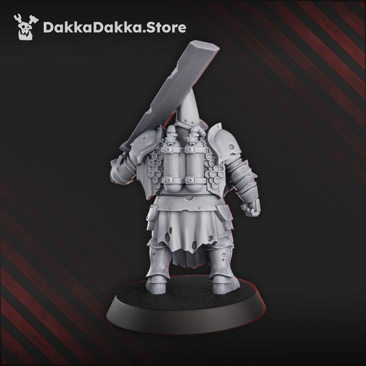 3D Printed Trench Inquisitorial by DakkaDakka Mininatures