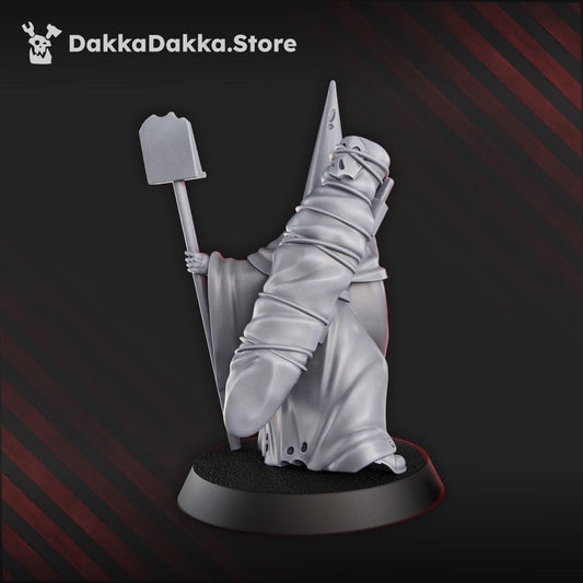 3D Printed Trench Gravekeeper by DakkaDakka Mininatures