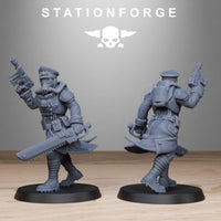 3D Printed GrimGuard Sisters by StationForge Miniatures