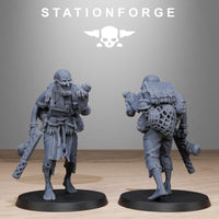 3D Printed Corrupted Abhumans by StationForge Miniatures