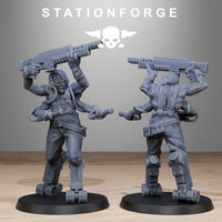 3D Printed Corrupted Abhumans by StationForge Miniatures