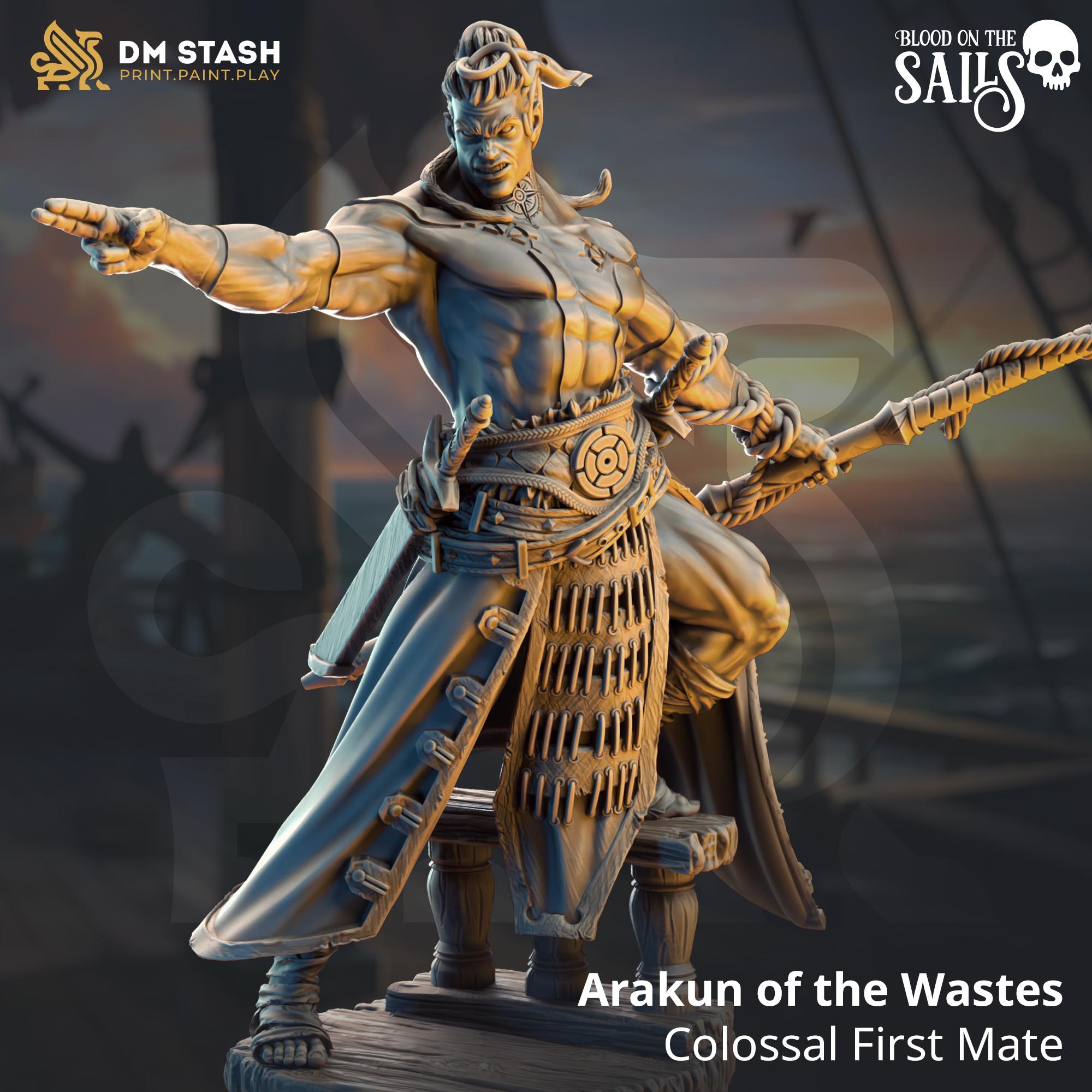 3D Printed First Mate Arakun of the Wastes by DM Stash