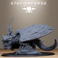 3D Printed Solaris Dragon by StationForge Miniatures