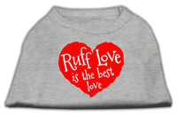 Pet Shirt "Ruff Love"