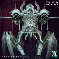 3D Printed Doom-Spinner by Archvillain Games