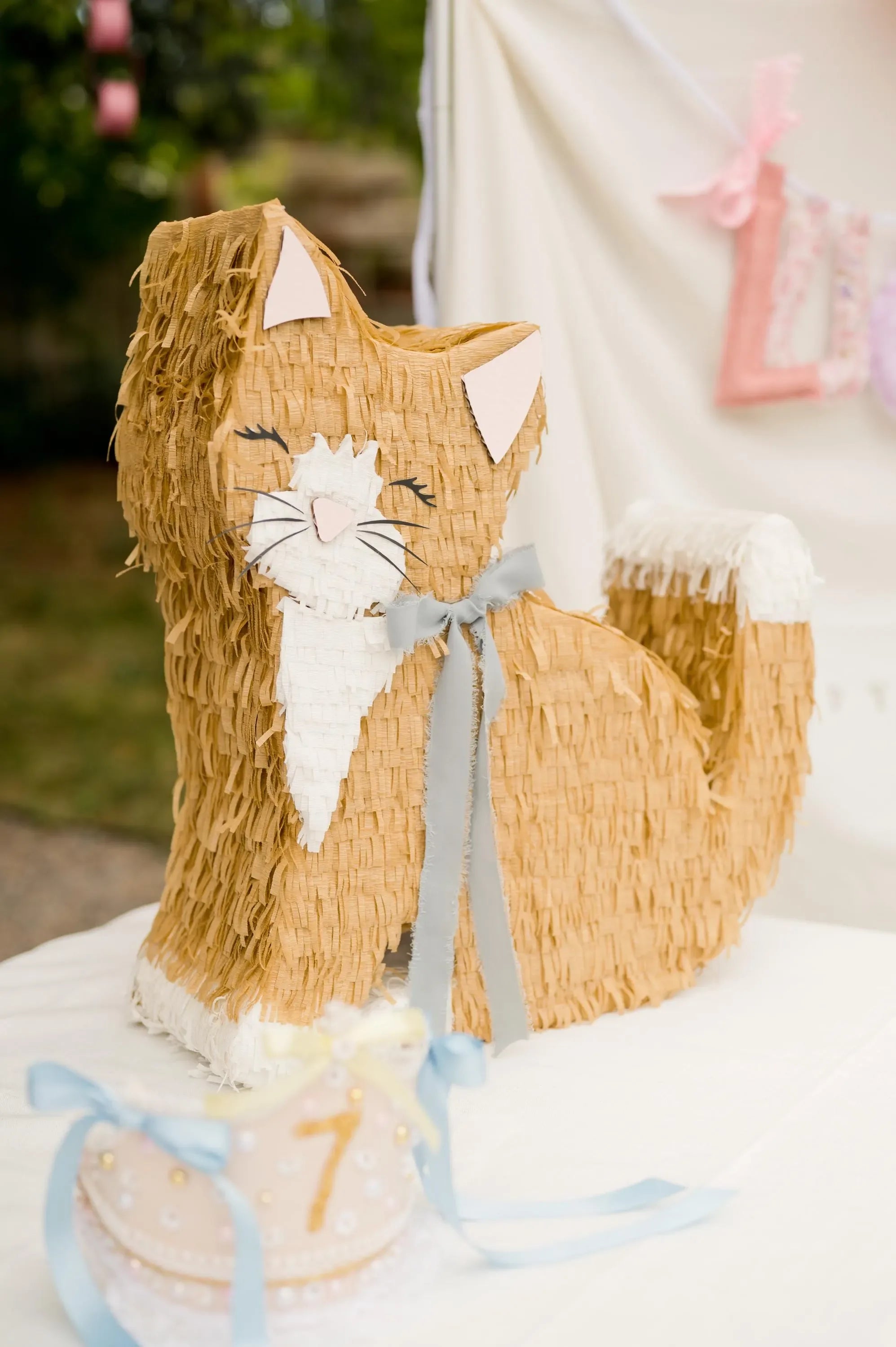 🐱 Kitty Piñata – Handmade Cat Party Decoration for Kids, Candy Holder - BIG FRENCHIES