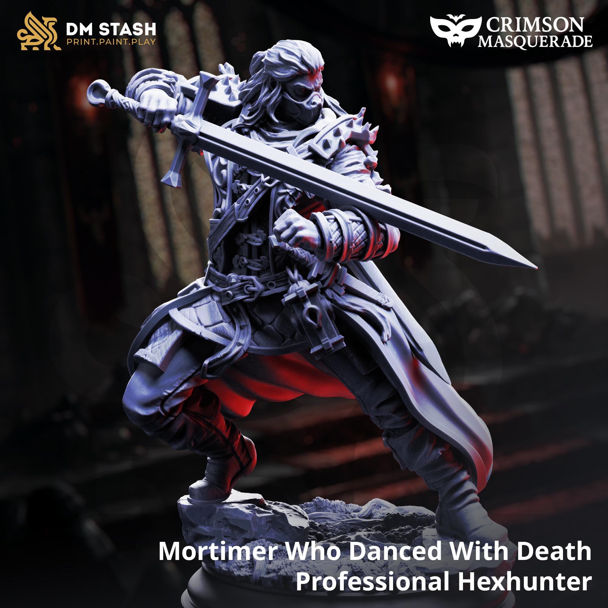 3D Printed Professional Hexhunter - Mortimer by DM Stash
